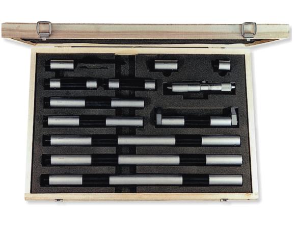 Long range extension Inside Micrometers Set